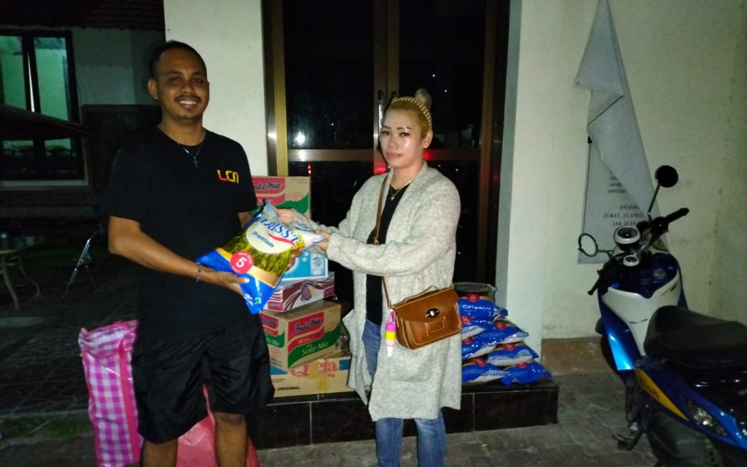 AMGPM Cabang Bethel Galang Donasi untuk Pengungsi Kariu