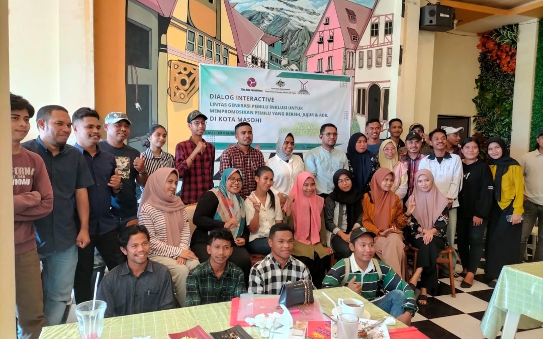 Dialog Interactive Lintas Generasi PEMILU Inklusi Untuk Mempromosikan PEMILU Yang Bersih, Jujur, & Adil di Kota Masohi Bersama Koalisi Pamahanunusa