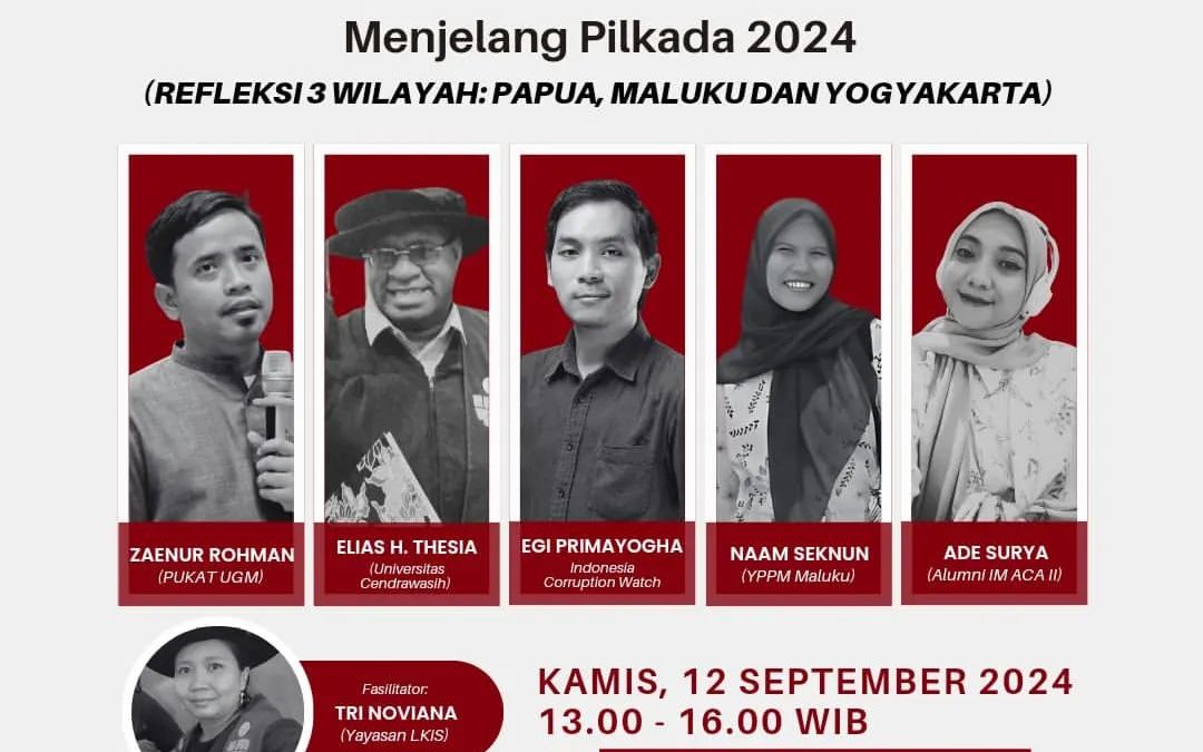 LAWAN POLITIK TRANSAKSIONAL MENJELANG PEMILUKADA 2024: DISKUSI, REFLEKSI DAN KONSOLIDASI